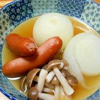 簡単　おいしい　(^_^)v　たまねぎのまるごと煮